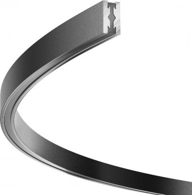 Шинопровод круглый из полукругов 1200мм Flarity черный Busbar trunkings Flarity TRX154-2SR-D1200-B