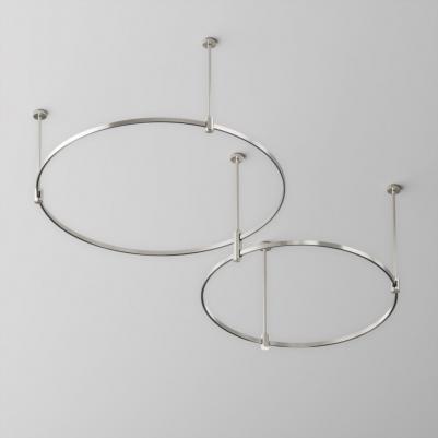 Шинопровод модульный подвесной/накладной магнитный 24V круглый 800мм Busbar trunkings Flarity TRX154-R-D800-PT – фото 5