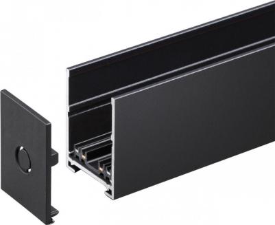 Шинопровод трехфазный накладной/подвесной Vector 135299 черный 1м IP20 90-240V – фото 6