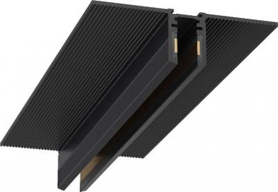 Шинопровод встраиваемый магнитный Super5 ST066.419.00 под ГКЛ 9 мм Черный Длина 1 000мм