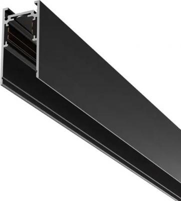 Шинопровод накладной магнитный Twist 1 м цвет черный