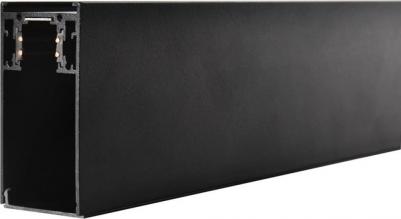 Шинопровод однофазный WML-TR2/01B 2м накладной/подвесной Магнитный черный, цена за 1 шт