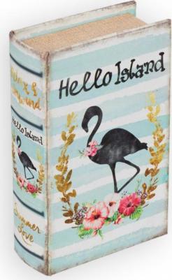 Шкатулка-книга "Hello Island", цвет: №046, 17х11х5 см, арт. BBK-01 – фото 1