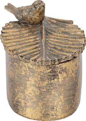 Шкатулка с птичкой 16x10x9 см 77129 – фото 2