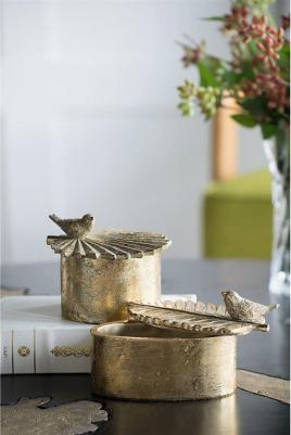 Шкатулка с птичкой 16x10x9 см 77129 – фото 3