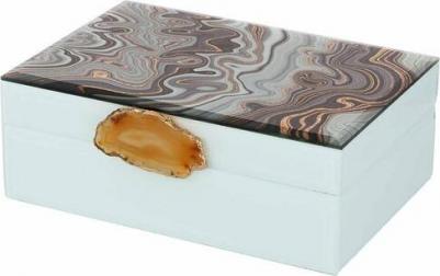 Набор шкатулок из 2-х шт мрамор (175173) – фото 1