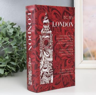 Сейф-книга дерево кожзам "Облигация на сумму 100 рублей" 21х13х5 см 4793990 – фото 5