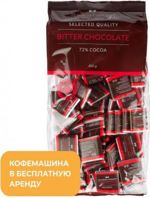 Шоколад порционный горький 72% (160 штук по 5 г) – фото 4