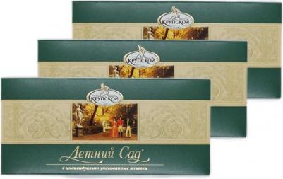 Шоколад Летний сад тёмный 90 г, набор из 3 шт – фото 3