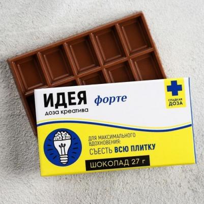 Шоколад молочный Идея – фото 3