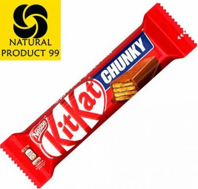 Шоколадный батончик Chunky с хрустящей вафлей, 12 шт x 38 г 8690632059150