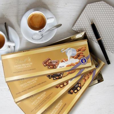 Шоколад Голд Молочный с миндалем 300г – фото 11