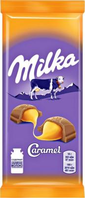 Шоколад молочный с карамельной начинкой, 90 г – фото 16