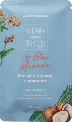 Гречишный шоколад с кокосом Nature’s own factory 20 г