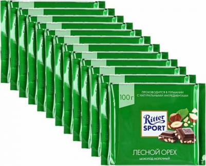 Шоколад молочный Лесной орех 100 г – фото 4