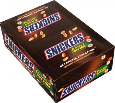 Батончик шоколадный с Лесным орехом 81г ( в упаковке 32шт ) – фото 6