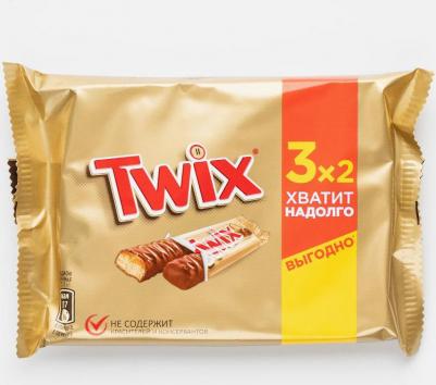 Шоколадные батончики (3 штуки по 55 г) – фото 1