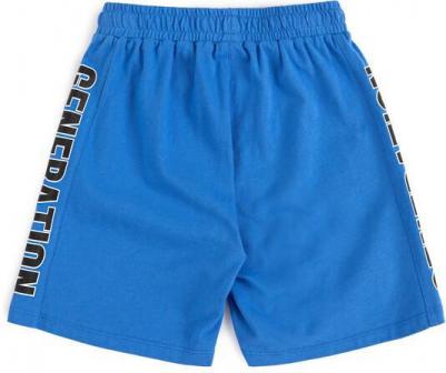 Шорты с принтом синие для мальчика (116) – фото 1