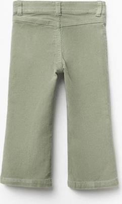 Брюки из микровельвета, светло-бежевый – фото 4