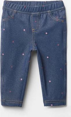 Джинсовые леггинсы из трикотажа, светло-голубой – фото 5