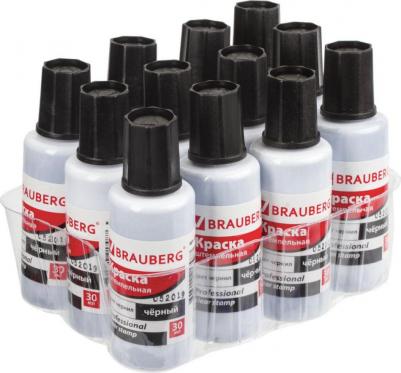 Краска штемпельная PROFESSIONAL, clear stamp, черная, 30 мл, на водной основе – фото 2