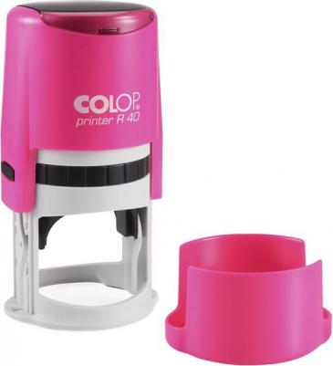 Оснастка автомат д/печати d40мм с крышкой неон розовый PRINTER R40 9225750 – фото 4