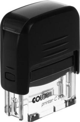 Самонаборный автоматический штамп PRINTER С 20 SET black – фото 8