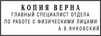 Самонаборный штамп автоматический Printer C40 Set-F, оттиск 59 х 23 мм, шрифт 3.1 мм, прямоугольный – фото 12