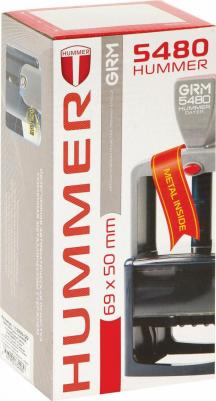 Датер самонаб. 6 строк+дата, оттиск 69х49 мм синий, 5485 HUMMER,КАССА В КОМПЛЕКТЕ, 112000120 – фото 1