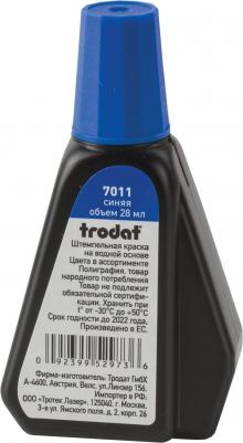 Краска штемпельная 7011 28ml Blue – фото 1