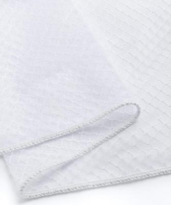 Тюль сетчатая ткань белый 250х260 см (18760) – фото 2