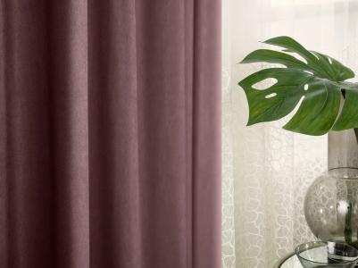 Штора классическая Вилен 200x270 см фиолетовая – фото 3