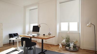 Рулонная штора BLACKOUT / БЛЭКАУТ Плайн Белый 60 x 250 – фото 3