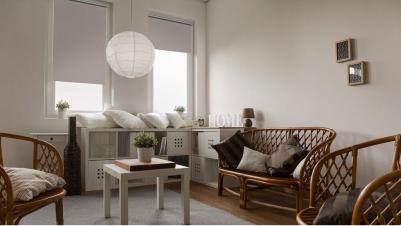 Рулонная штора блэкаут 60х250 см Плайн какао с молоком – фото 2