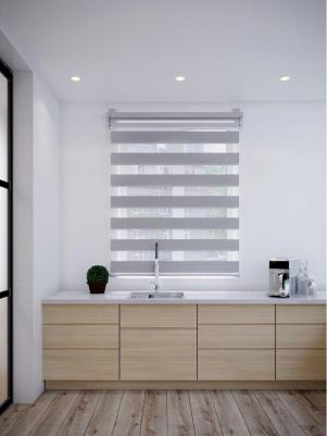 Штора рулонная А0000030633 80x160 см серая – фото 9