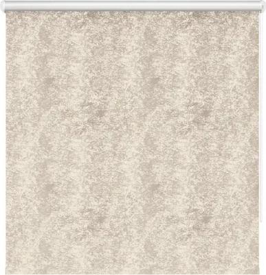 Штора рулонная блэкаут Марбл 80x160 см бежевая