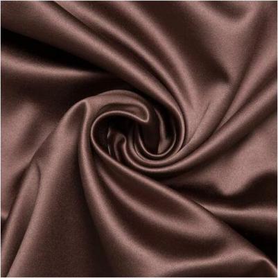 Штора портьерная 130x300 см, двусторонний блэкаут, цвет шоколад, пл. 240 г/м?, 100% п/э – фото 2