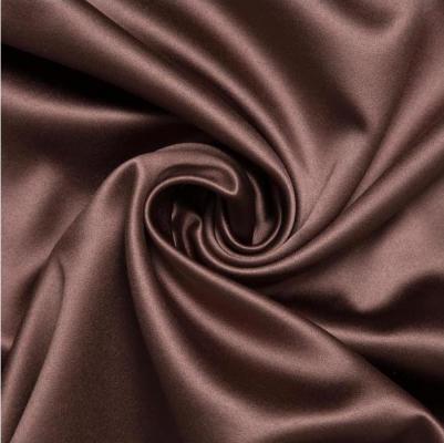 Штора портьерная 130x300 см, двусторонний блэкаут, цвет шоколад, пл. 240 г/м?, 100% п/э – фото 3