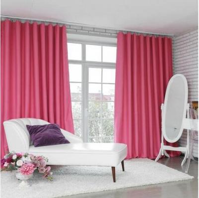 Штора портьерная 145x265 см, двусторонний блэкаут, цвет золотой, пл. 240 г/м?, 100% п/э – фото 1