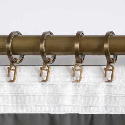 Штора на ленте со скрытыми петлями блэкаут 200x280 см цвет серый – фото 2