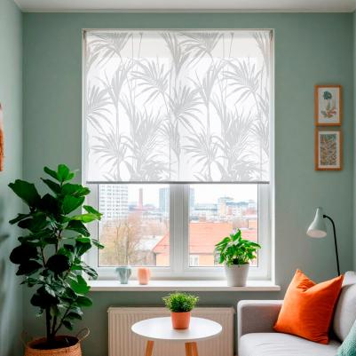 Рулонная штора 80,5х160 см Санрайз мини белая – фото 2