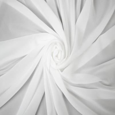 Тюль шифон белый 500х260 см Корсика с утяжелителем (58131401) – фото 1