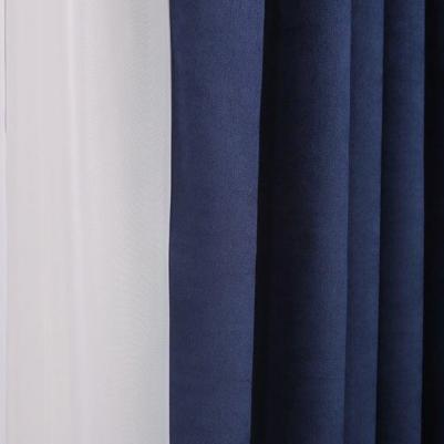 Штора софт-рогожка синяя 200х270 см (МЛ703/22) – фото 2