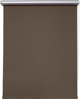 Рулонная штора блэкаут Сильвер кофейный 52 х 175 см – фото 2