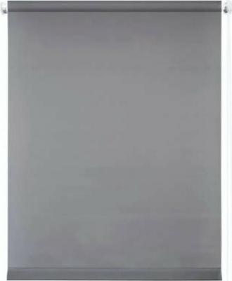Рулонная штора Плайн 52x175 см темно-серый 2144524 предназначена для декорирования окон.Плотная структура изделия обеспечивает надежную защиту
