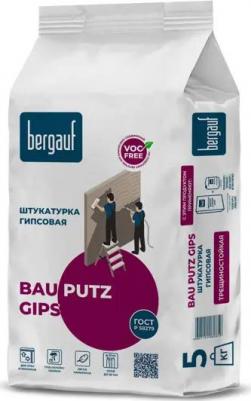 Штукатурка " Bau Putz Gips" (5кг) гипсовая с лёгким наполнителем