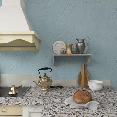 Штукатурка декоративная Gouttelette мелкофактурная опплывная шуба белый 18 кг – фото 1