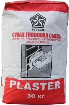 Штукатурка гипсовая Пластер (Plaster) 30 кг – фото 3