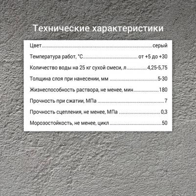 Силин Универсальный армированный штукатурка / Силин Универсальный штукатурка цементная армированная – фото 8