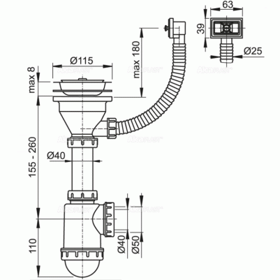 A447-DN50/40 – фото 1